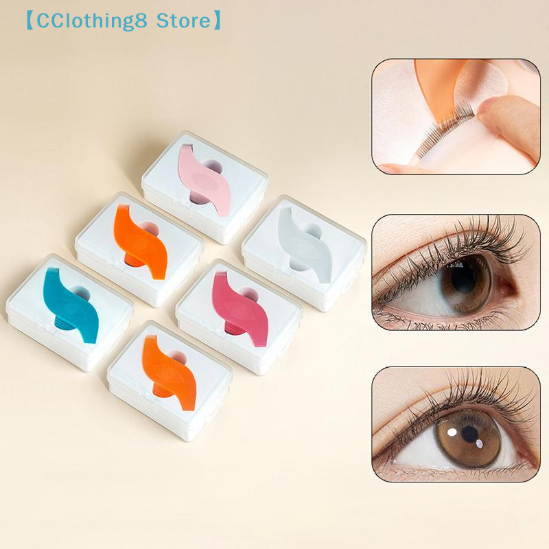 Eyelash Extension Cleaning - S Shape Eyelash Perm Brushes 5PCS