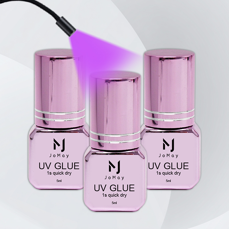 Eyelash Extension Uv - JOMAY 3 bottles Fast Drying UV