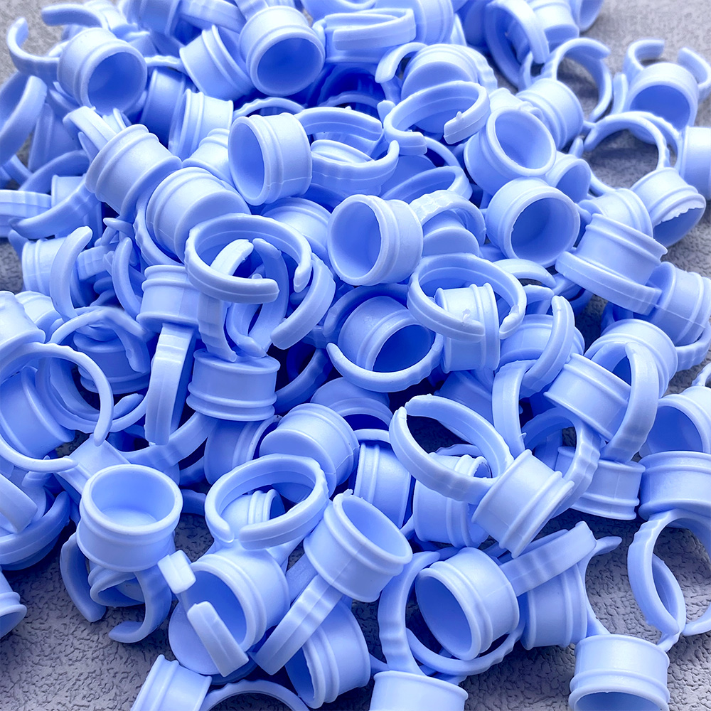 100Pcs Disposable Glue Ring Cu - đánh giá và giá Eyelash Extension With Glue