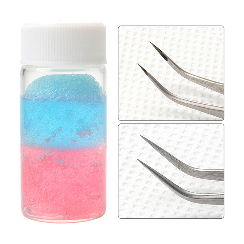 Eyelashes Tweezers Cleaner Las - đánh giá và giá Eyelash Extension With Glue