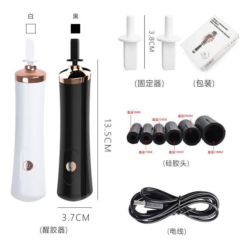 Usb Charge Eyelash Glue Shaker - đánh giá và giá Eyelash Extension With Glue