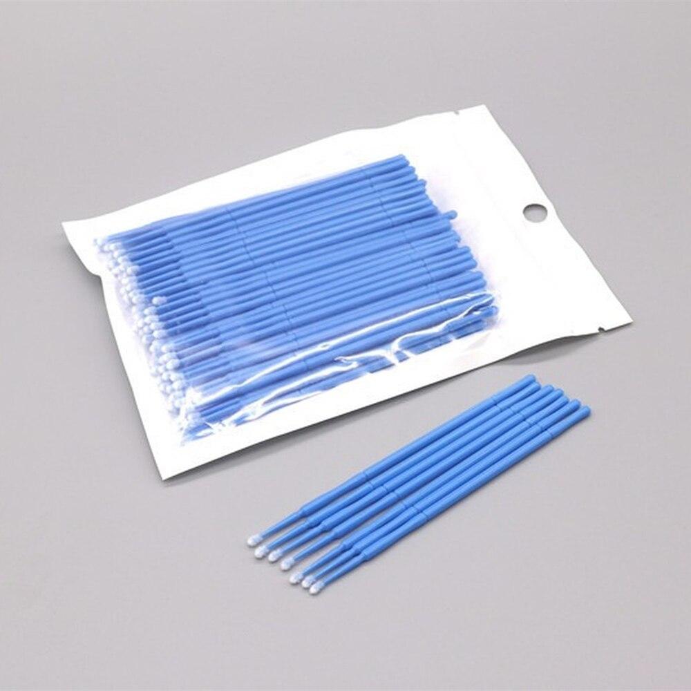 100pcs/lot Micro Brushes Make  - đánh giá và giá Eyelash Extension With Glue