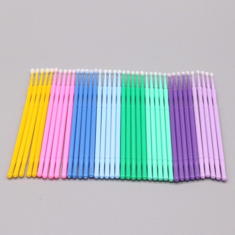 100pcs/lot Micro Brushes Make  - đánh giá và giá Eyelash Extension With Glue