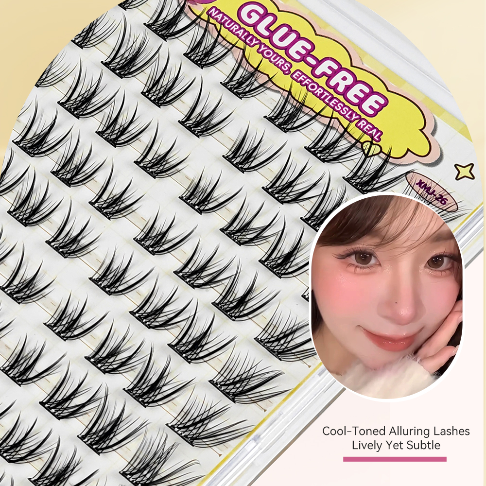 Yelix Fox-style Side Flying Ey - đánh giá và giá Eyelash Extension With Glue