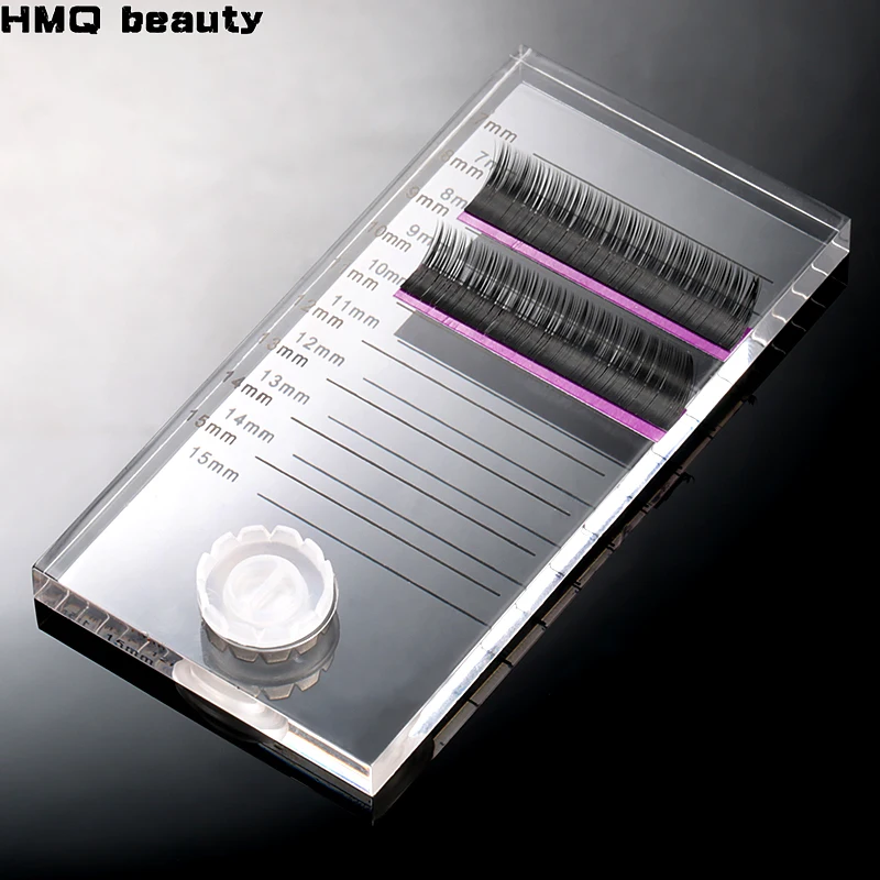 Acrylic Lash Tile with Glue Cu - đánh giá và giá Eyelash Extension Salon