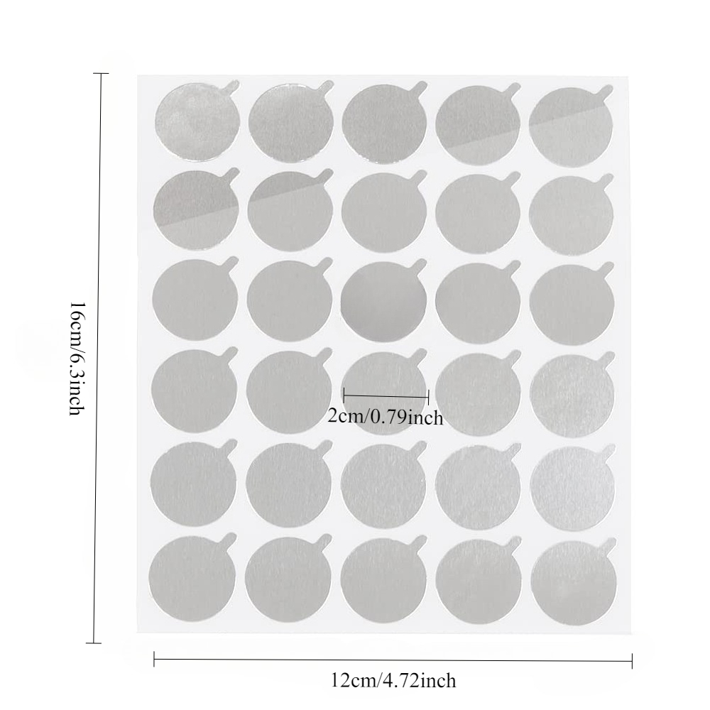 300pcs Foil Sticker Pads(10 Sh - đánh giá và giá Eyelash Extension With Glue