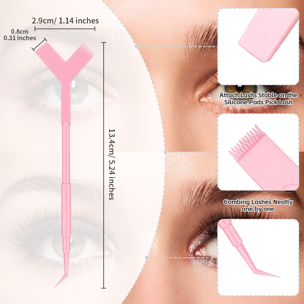 10/30/50PCS  Y Shape Eyelash M - đánh giá và giá Eyelash Extension London