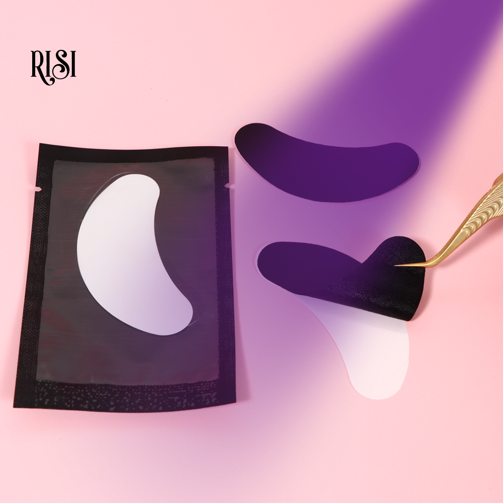 RISI 50Pairs/lot New Material  - đánh giá và giá Eyelash Extension Uv