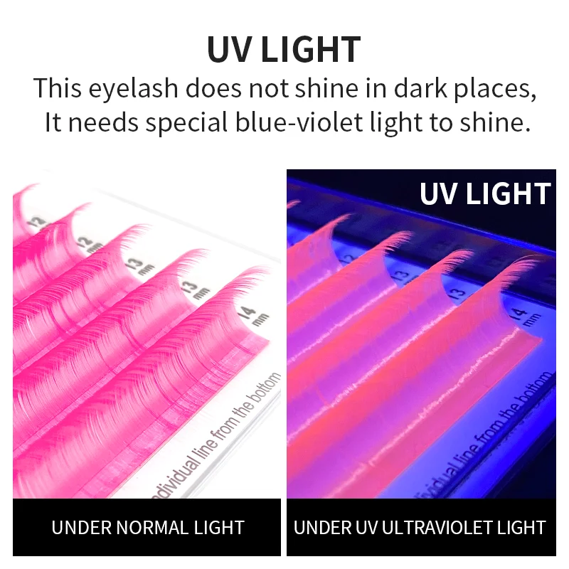 NATUHANAFashion UV Color Eyela - đánh giá và giá Eyelash Extension Uv