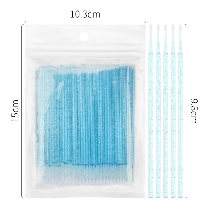 100PCS Extension Brushes Lash  - đánh giá và giá Eyelash Extension Cleaning