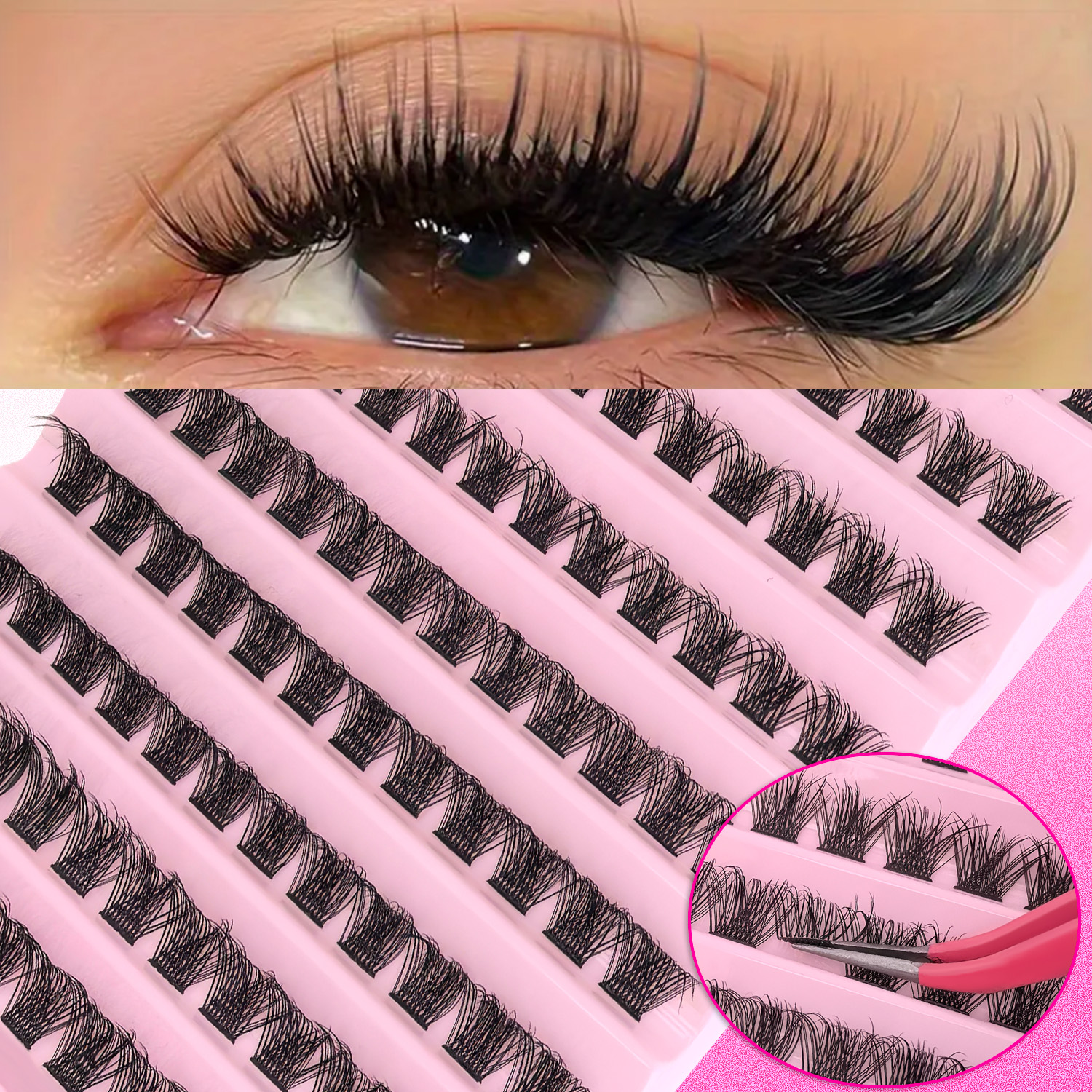 DIY Eyelash Extension Kit Indi - đánh giá và giá Eyelash Extension London