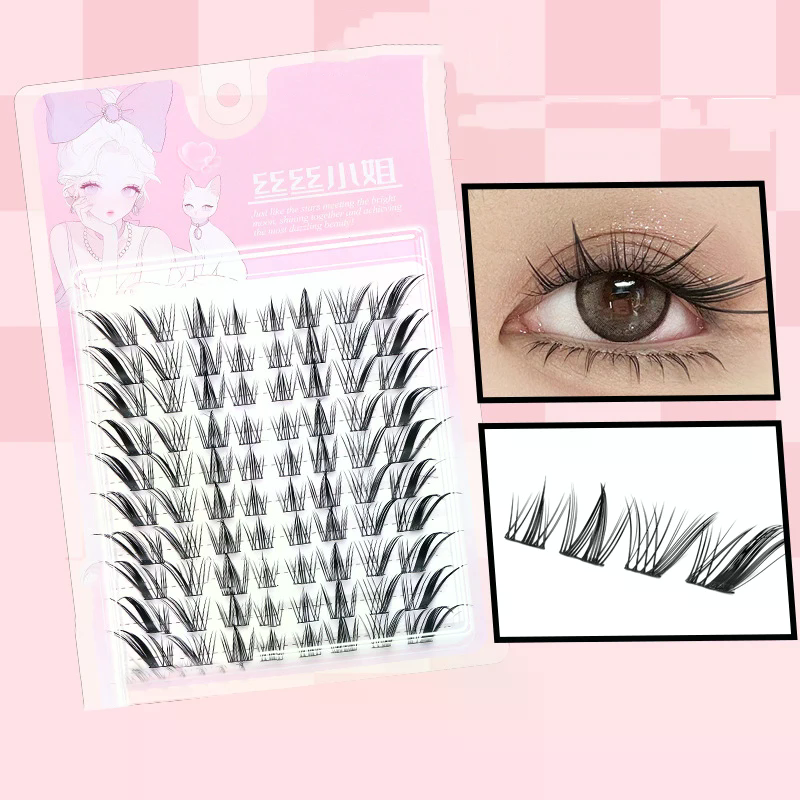 Voluminous No Need Glue Self-a - đánh giá và giá Eyelash Extension With Glue