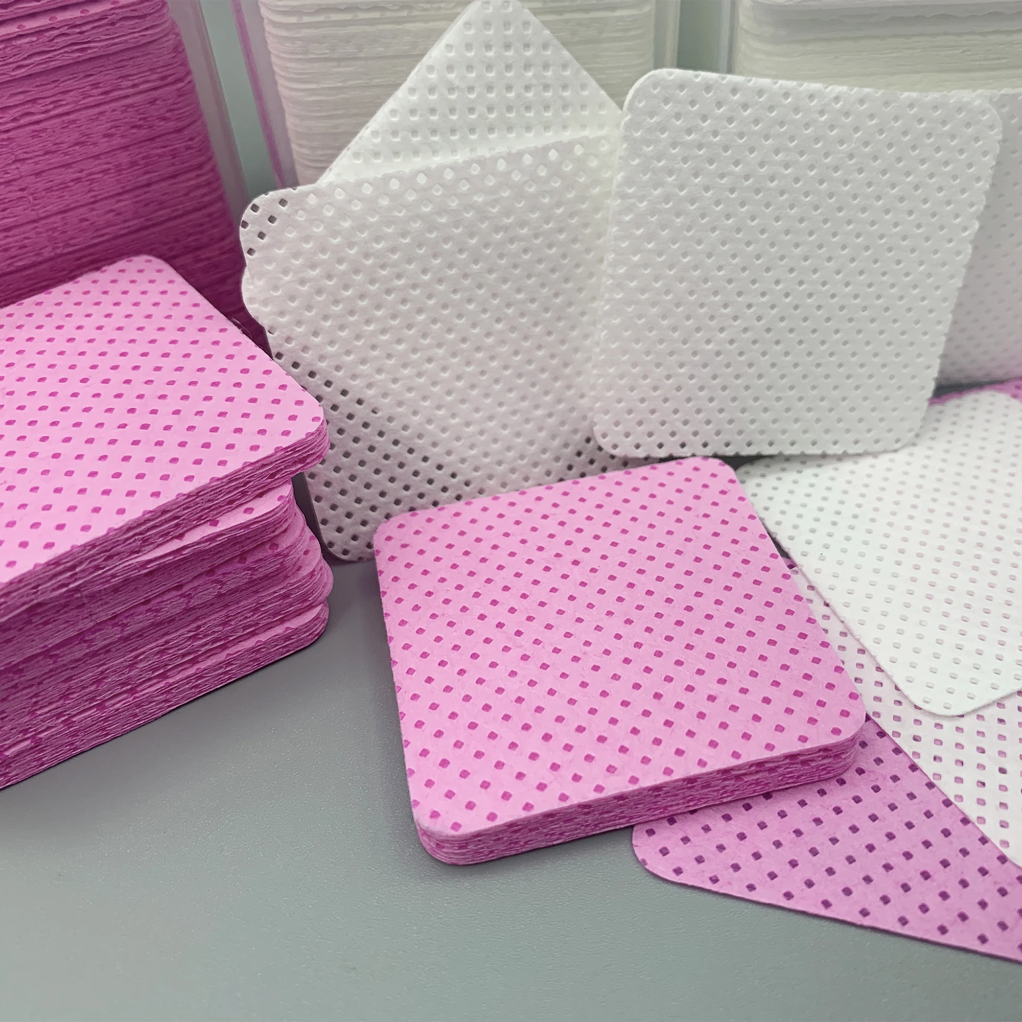 100/300pcs Wipes Paper Cotton  - đánh giá và giá Eyelash Extension With Glue