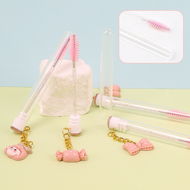 Pink Mascara Wands Cute Keycha - đánh giá và giá Eyelash Extension Cleaning