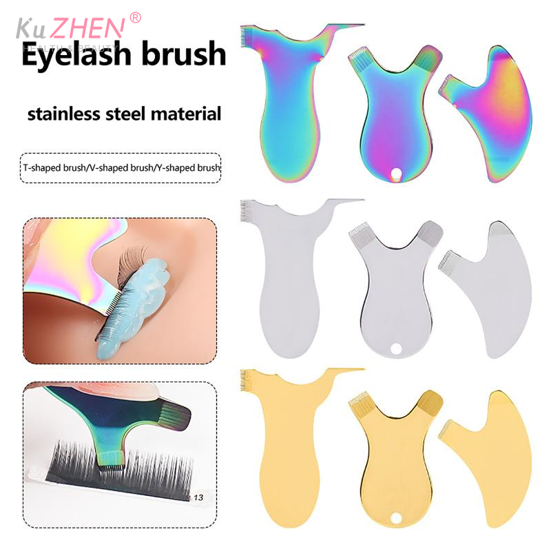 1PCS Reusable Stainless Steel  - đánh giá và giá Eyelash Extension Cleaning