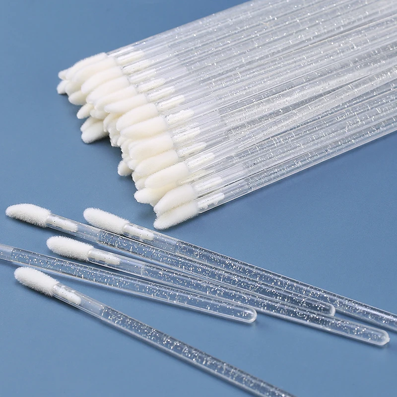 Disposable Glitter Lip Gloss B - đánh giá và giá Eyelash Extension Cleaning