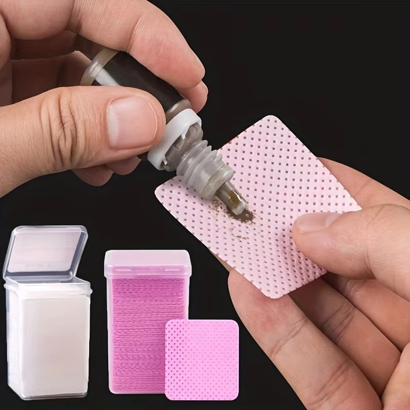 200 Pieces/Box Lint-Free Nail  - đánh giá và giá Eyelash Extension With Glue