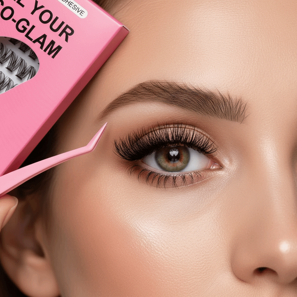 Natural Look DIY Lashes Extens - đánh giá và giá Eyelash Extension With Glue