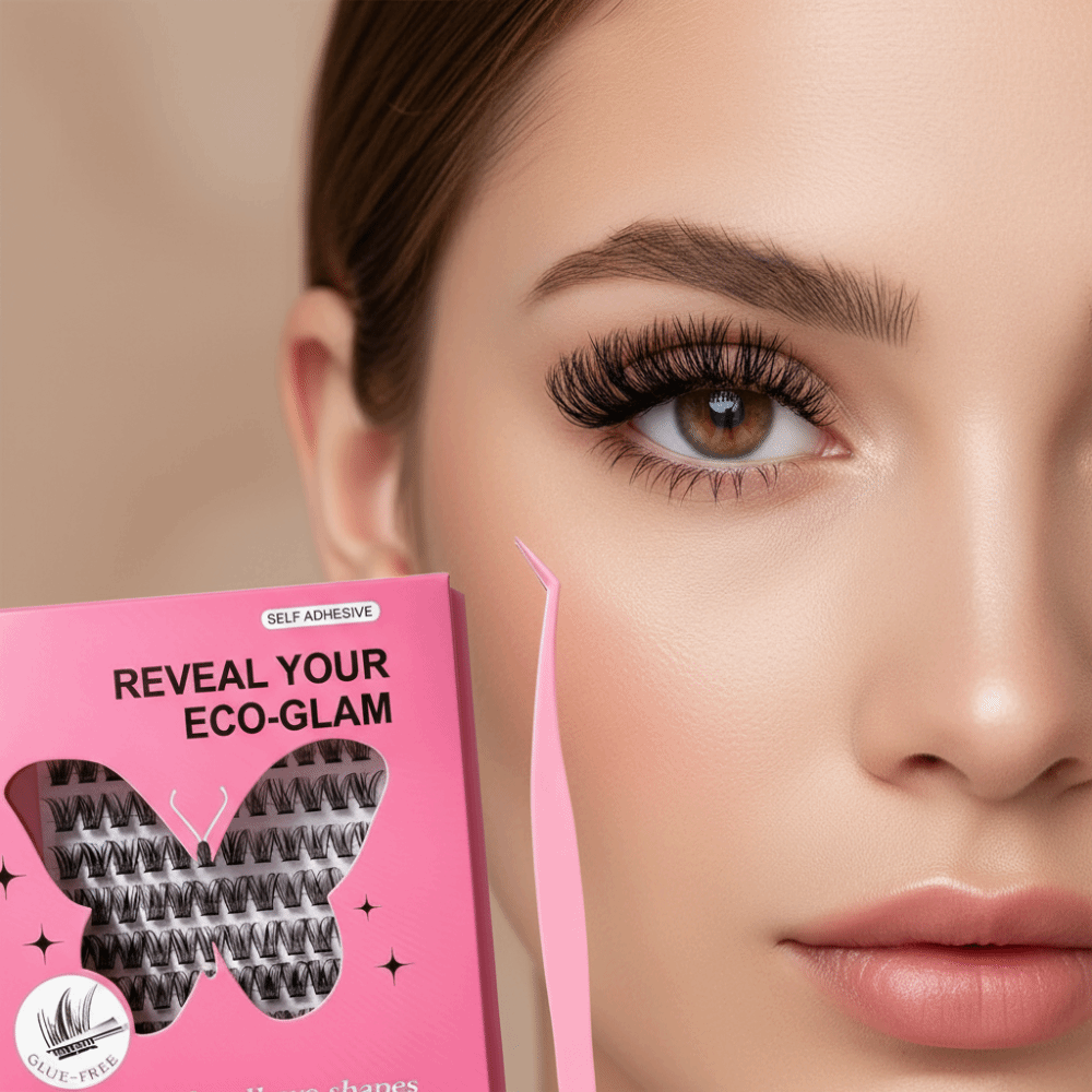 Natural Look DIY Lashes Extens - đánh giá và giá Eyelash Extension With Glue