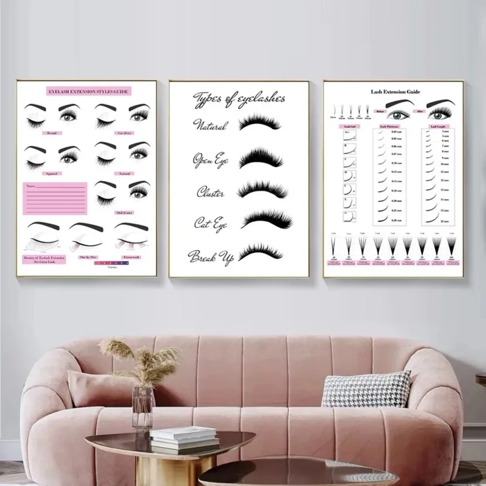 Canvas Painting HD Print Wall  - đánh giá và giá Eyelash Extension Salon