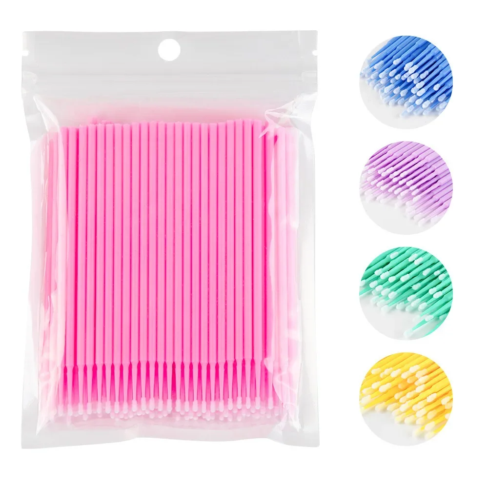 500/1000PCS Eyelashes Microbru - đánh giá và giá Eyelash Extension Cleaning