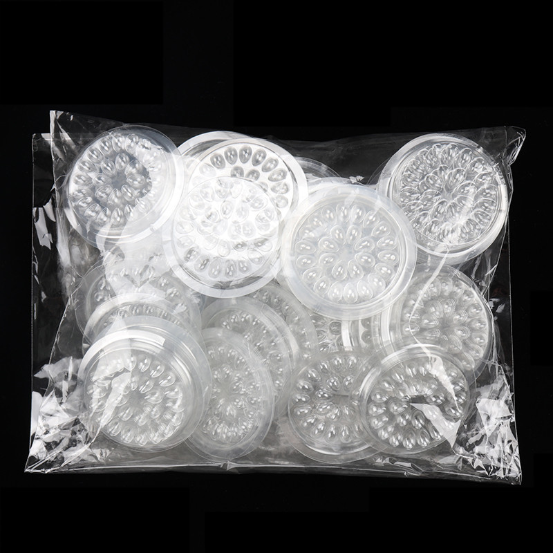 HOT 100 pcs Disposable Holder  - đánh giá và giá Eyelash Extension With Glue