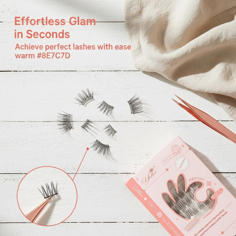 7 Rows Self-Adhesive Eyelashes - đánh giá và giá Eyelash Extension With Glue