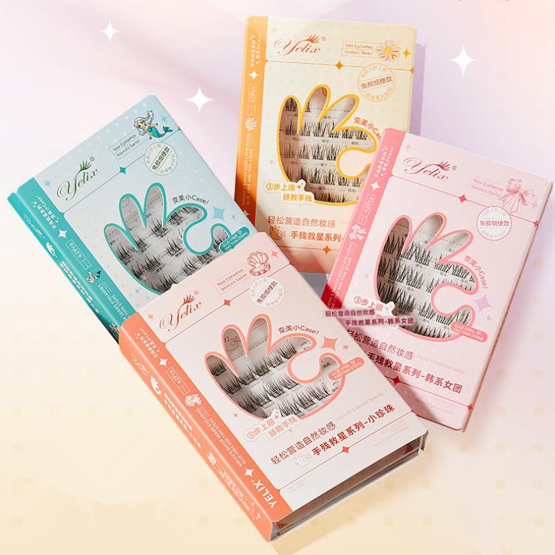 7 Rows Self-Adhesive Eyelashes - đánh giá và giá Eyelash Extension With Glue