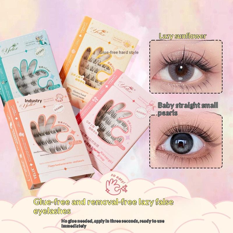 7 Rows Self-Adhesive Eyelashes - đánh giá và giá Eyelash Extension With Glue