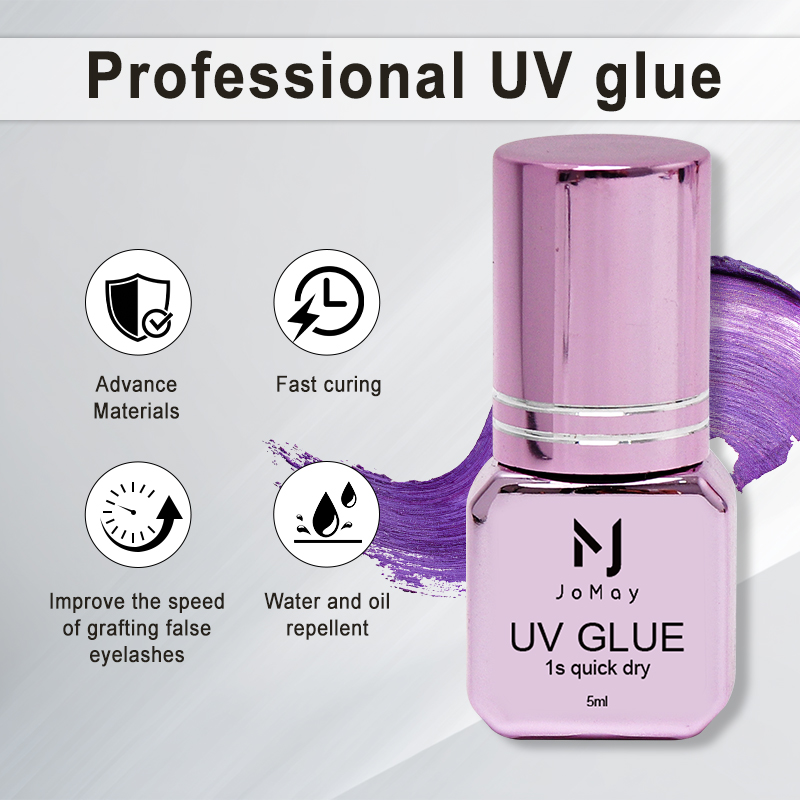 JOMAY 3 bottles Fast Drying UV - đánh giá và giá Eyelash Extension Uv